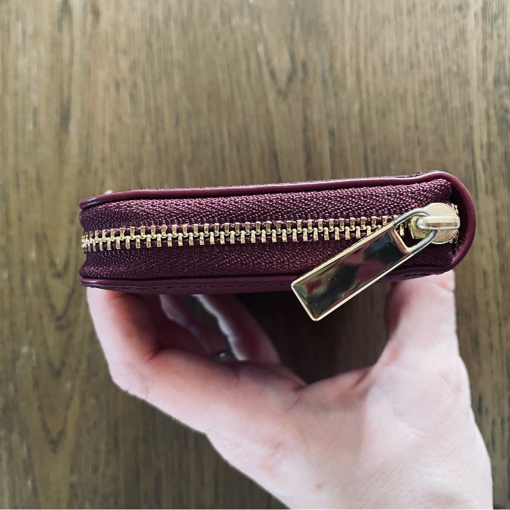 Tory Burch Emerson Zip Coin Case Wallet Leather - Picture 4 of 5